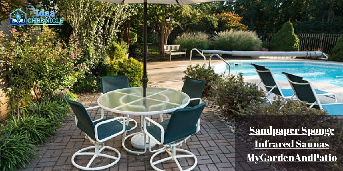 Sandpaper Sponge Infrared Saunas MyGardenAndPatio